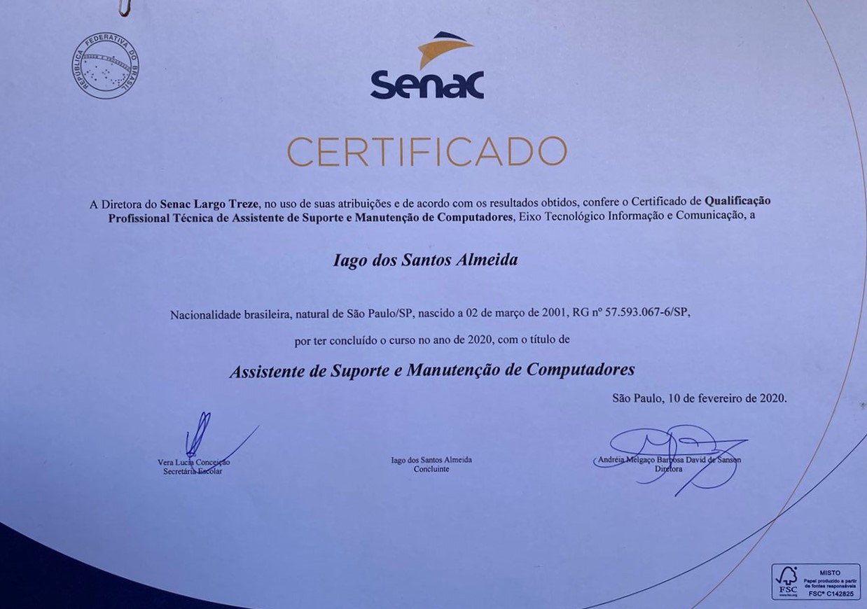 Certificado